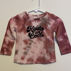 NWOT - Homemade 12M Kind is Cool Tie-Dye Long Sleeve